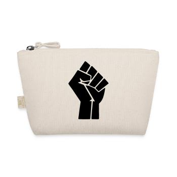 Power Fist - BLM - Bio-Täschchen - Natur - Vorne