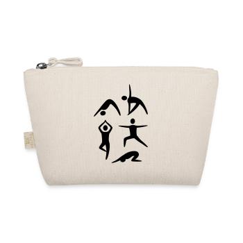 Yoga pose silhouette - Trousse biologique - nature - Devant
