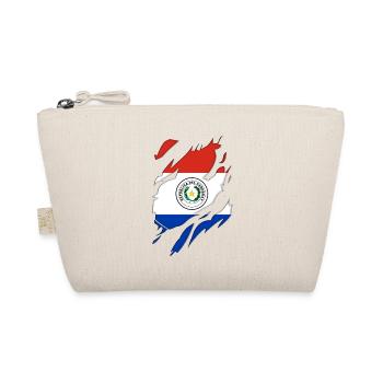 Motif déchiré du drapeau du Paraguay - Trousse biologique - nature - Devant