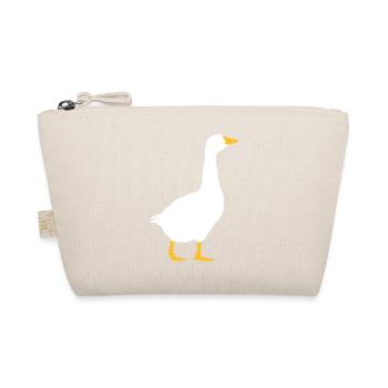 Conception d'oie silhouette - Trousse biologique - nature - Devant
