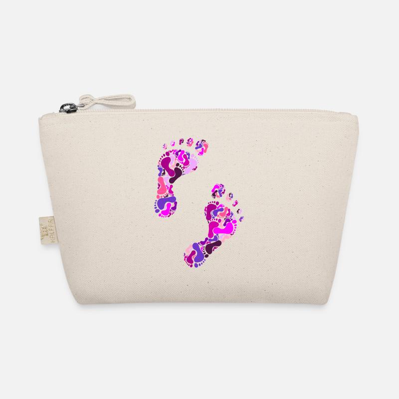 Fußabdrücke Bio-Täschchen