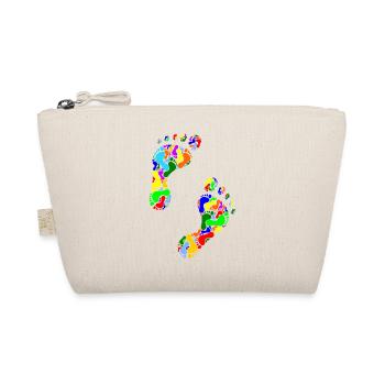 empreintes de pieds colorés - Trousse biologique - nature - Devant