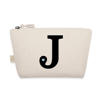 Lettre J initiale - Trousse biologique - nature - Devant