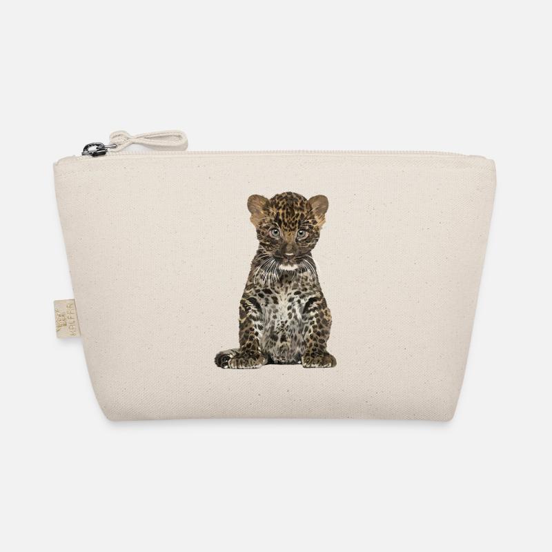 Leopard Organic Pouch