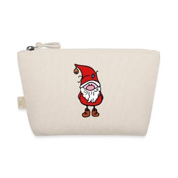 Christmas elf - Organic Pouch - nature - Front