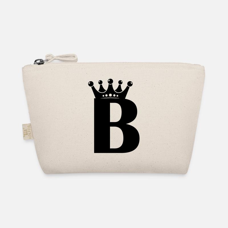 Buchstabe B Krone Bio-Täschchen