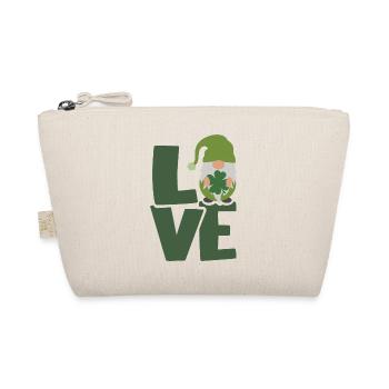 Irish love gnome - Organic Pouch - nature - Front