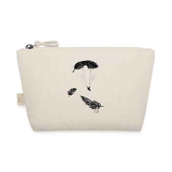 Paraglider sun love mountains spring - Organic Pouch - nature - Front
