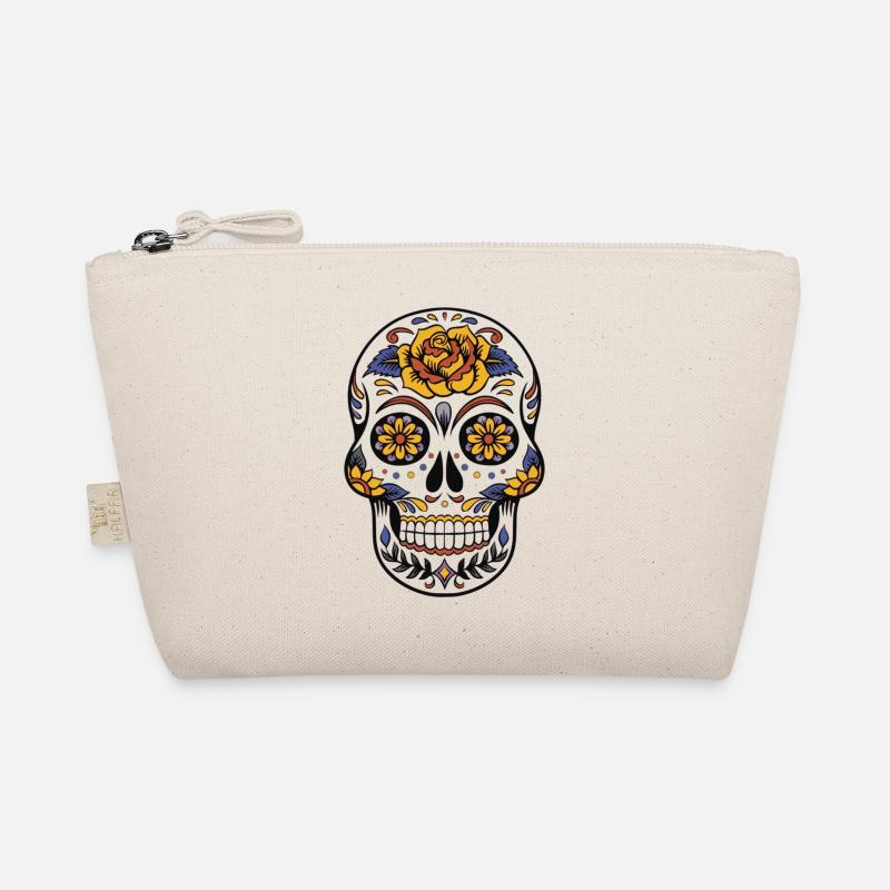 Mexican skull Organic Pouch