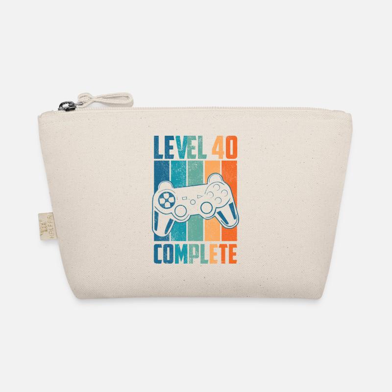 40. Geburtstag Level 40 Complete Geschenk Bio-Täschchen