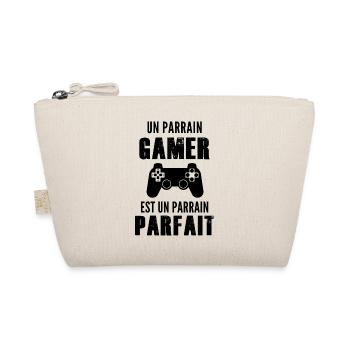 un parrain gamer est un parrain parfait - Trousse biologique - nature - Devant