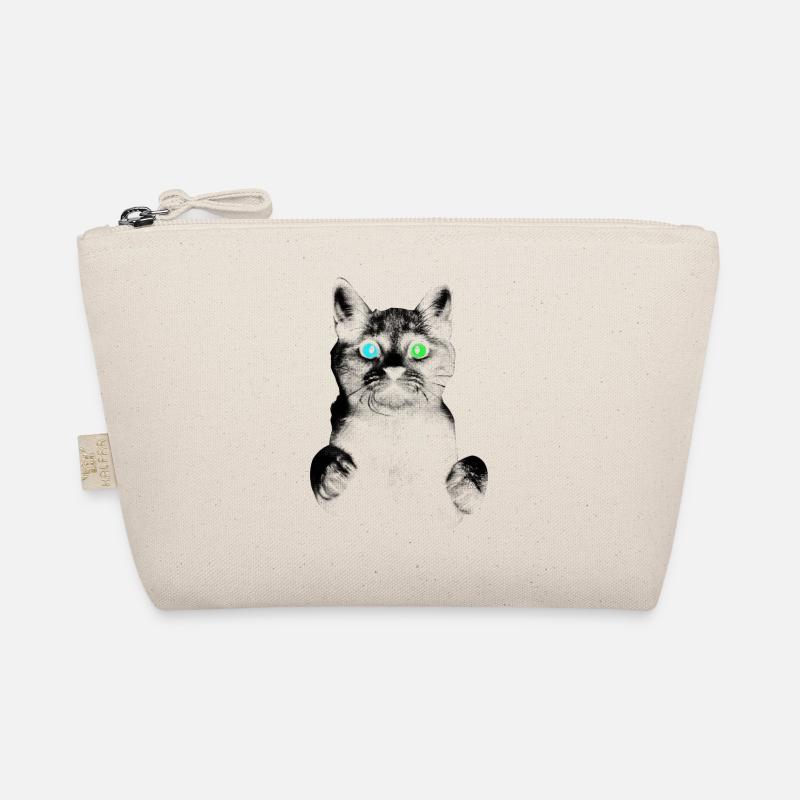 Katze - Bio-Täschchen - Natur