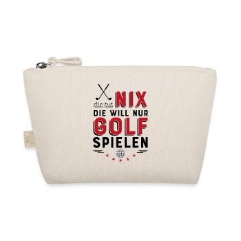 Golf spielen - Bio-Täschchen - Natur - Vorne