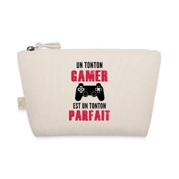 Un tonton gamer est un tonton parfait - Trousse biologique - nature - Devant