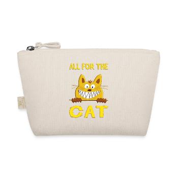 All for the cat - Alles für die Katz - Organic Pouch - nature - Front