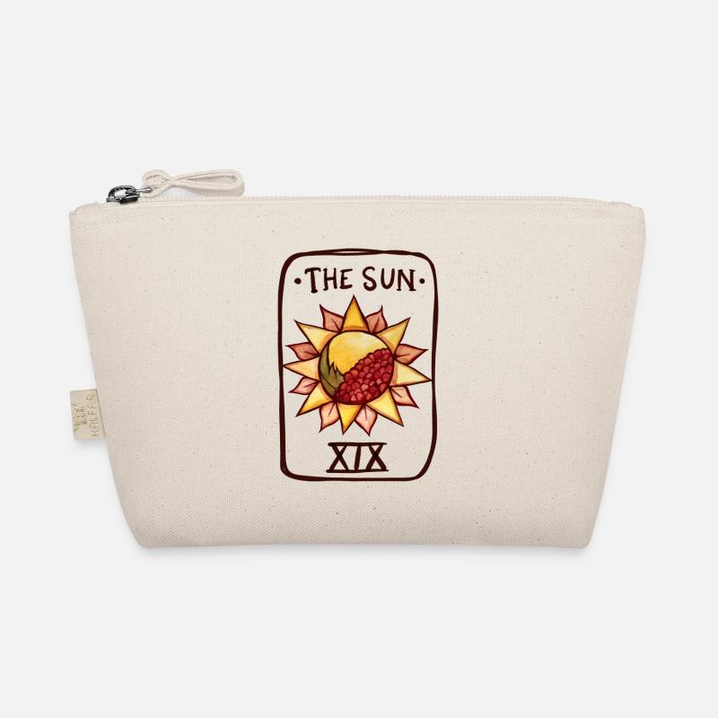 The Sun Tarot Card Organic Pouch