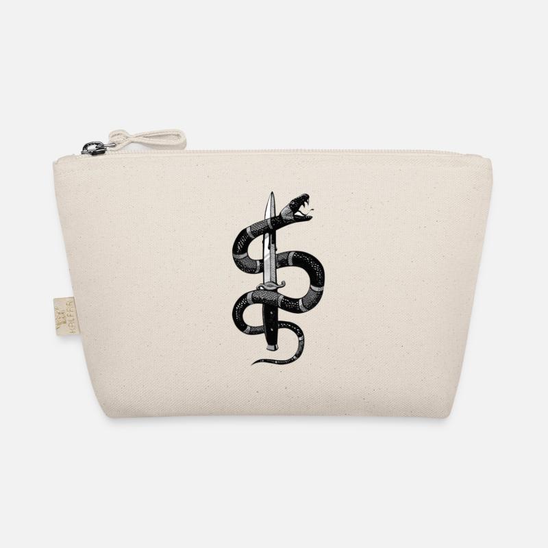 Japanese Snake Organic Pouch