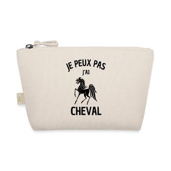 JE PEUX PAS J´AI CHEVAL - Trousse biologique - nature - Devant