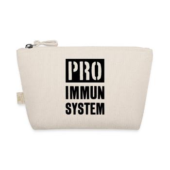 PRO IMMUNSYSTEM IMPFEN IMPFPFLICHT - Bio-Täschchen - Natur - Vorne