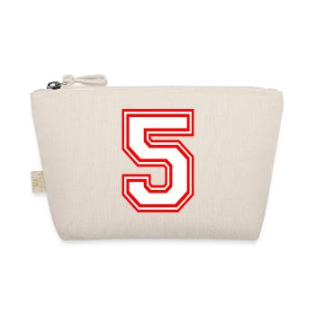 5 NUMÉRO LUCKY NUMBER SPORT Rugby - Trousse biologique - nature - Devant