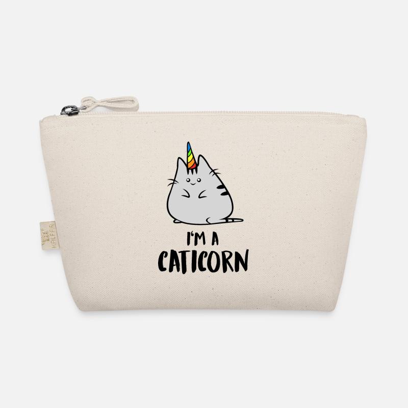 I m a Caticorn - Bio-Täschchen - Natur