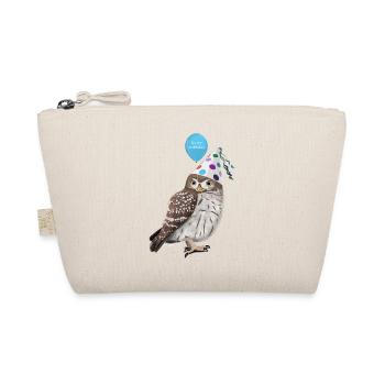Hibou fête l’anniversaire fête oiseau - Trousse biologique - nature - Devant