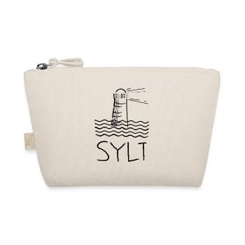Leuchtturm am Meer Sylt - Bio-Täschchen - Natur - Vorne