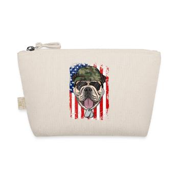 English Bulldog - Organic Pouch - nature - Front