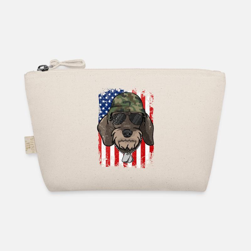 Rough-haired dachshund Organic Pouch