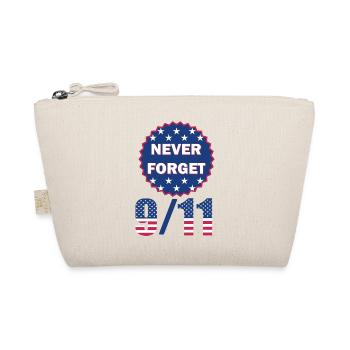 9/11 Never Forget 2001 - Organic Pouch - nature - Front