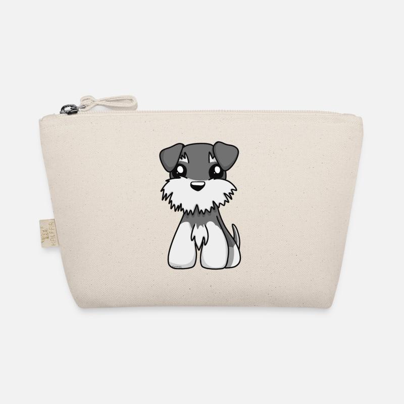 Schnauzer 1 - Bio-Täschchen - Natur