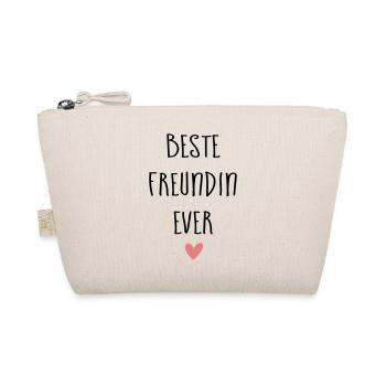 Beste Freundin - Bio-Täschchen - Natur - Vorne