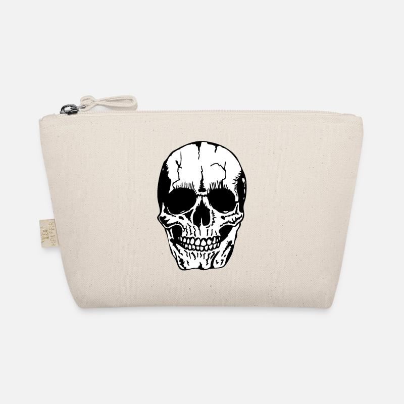 tete de mort crane halloween Trousse biologique