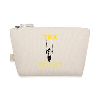 TRX Sport Geschenk Geschenkidee Workout Training - Bio-Täschchen - Natur - Vorne