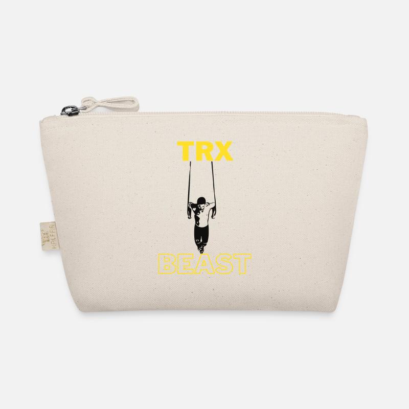 TRX Sport Geschenk Geschenkidee Workout Training - Bio-Täschchen - Natur