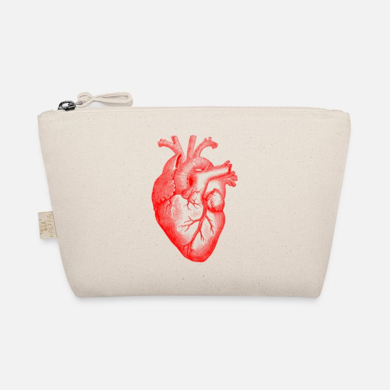Cœur Design de mode Trousse biologique