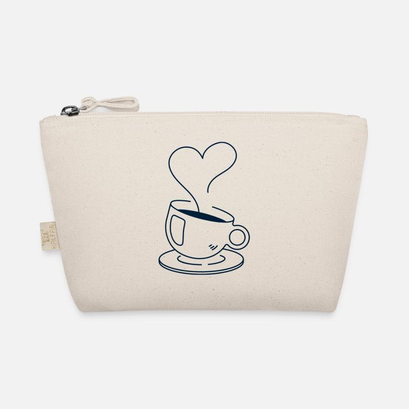 Coffee Love - Bio-Täschchen - Natur