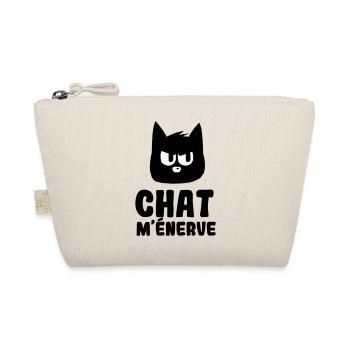 Chat m'énerve humeur - Trousse biologique - nature - Devant