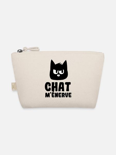 Chat m'énerve humeur - Trousse biologique - nature - Devant