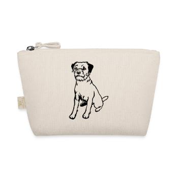 Border Terrier - Organic Pouch - nature - Front