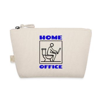 Ordinateur portable Profession Home Office Déclaration Job Office Humour - Trousse biologique - nature - Devant
