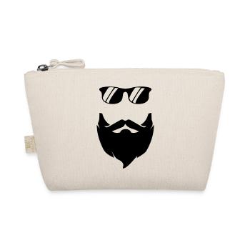 Beard Sunglasses - Bio-Täschchen - Natur - Vorne