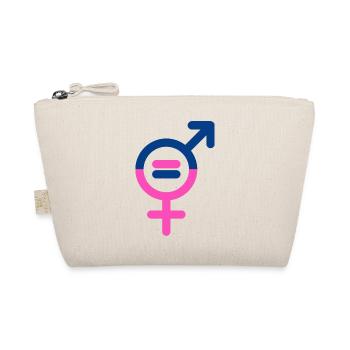 Gleichstellung von Männern und Frauen - Bio-Täschchen - Natur - Vorne