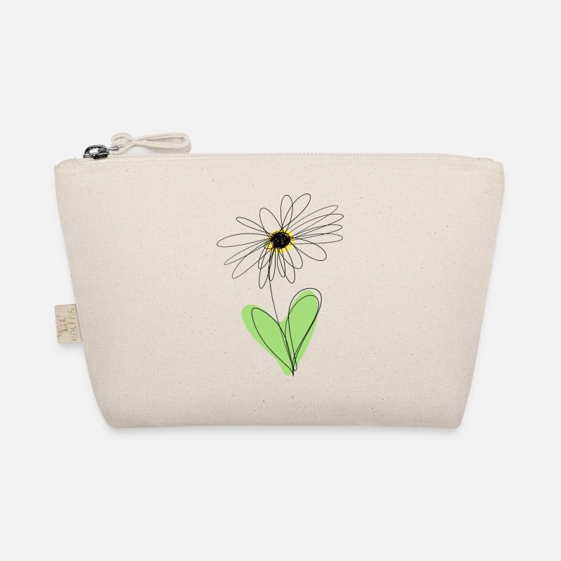 Daisies - a line Organic Pouch