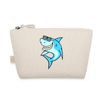 Shark Sunglasses - Bio-Täschchen - Natur - Vorne