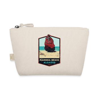 Badge retro, Algarve Portugal, plage été soleil - Trousse biologique - nature - Devant