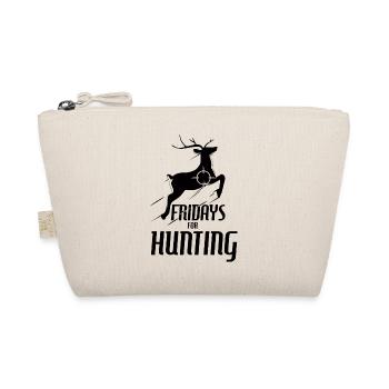 Logo T Shirt Deer black - Bio-Täschchen - Natur - Vorne