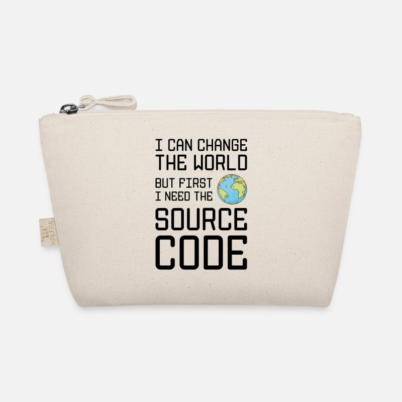 I Can Change The World But First I Need The Source Bio-Täschchen