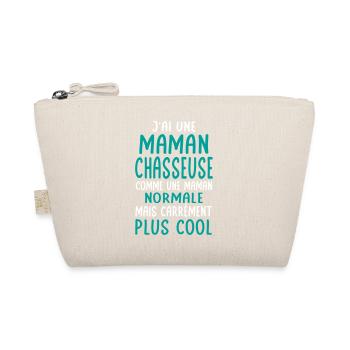 J'ai une maman chasseuse plus cool - Trousse biologique - nature - Devant