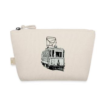 Tram Strassenbahn Train - Bio-Täschchen - Natur - Vorne